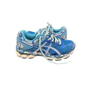 ASICS Gel Cumulus 16 Fluidride Women Running Shoes 6US Blue T4M5N Great